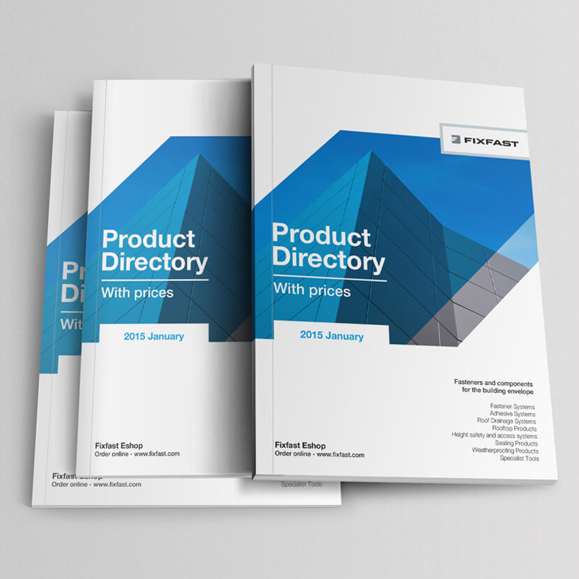 Fixfast Product Catalogue Design