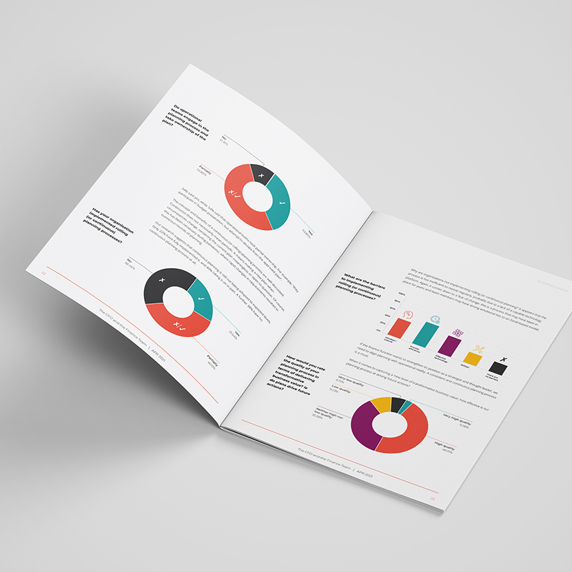 Graphic design for Reports
