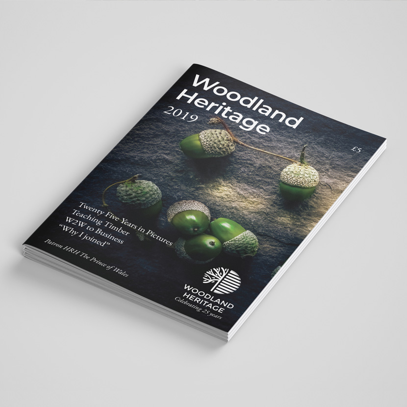 Annual journal design - Woodland Heritage